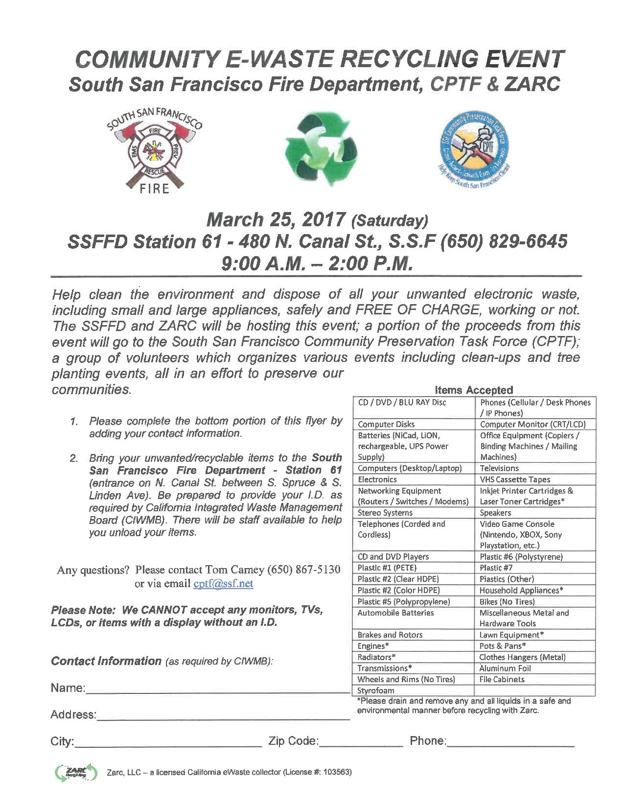 Community Preservation Task Force Meeting Wed March 8th at Noon at MSB ...